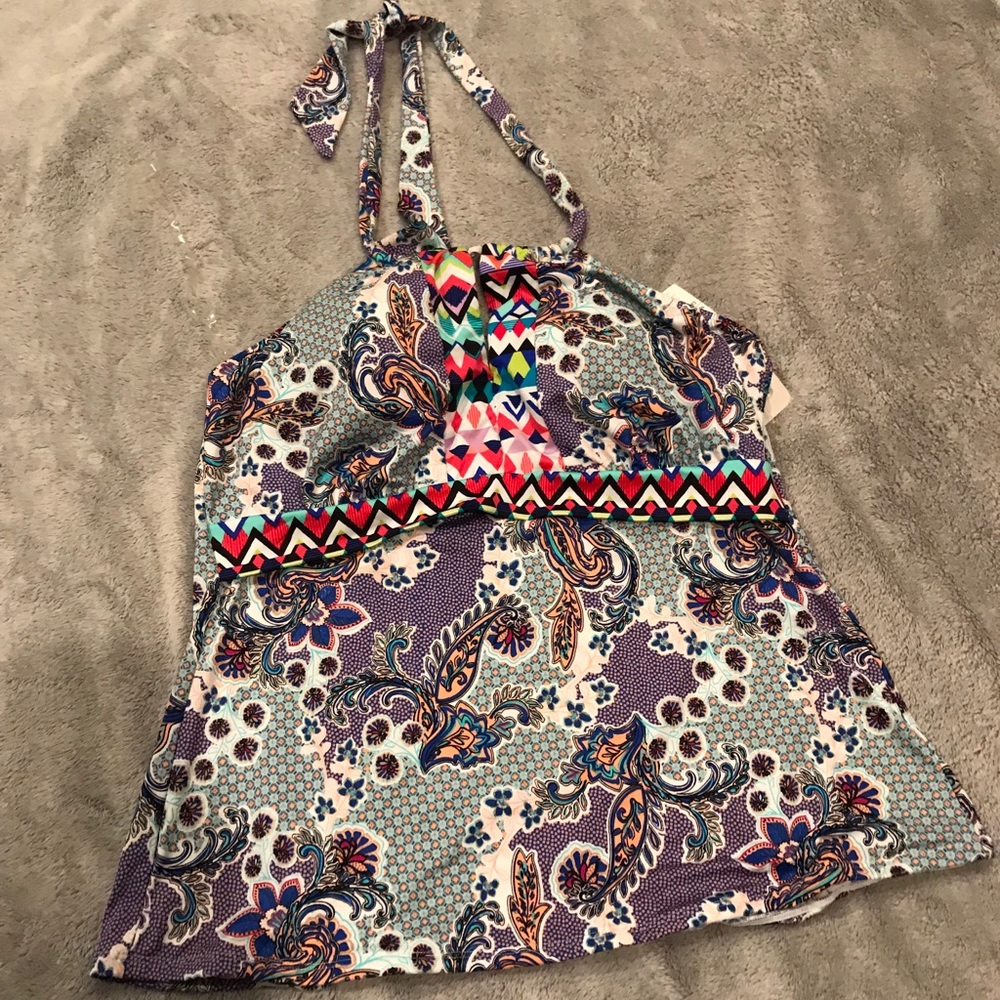 Brand new bathing suit tankini very cute colors